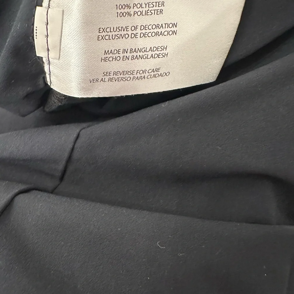 Banana Republic‎ Black Tech Joggers Drawstring Pockets Casual Men’s Size Small